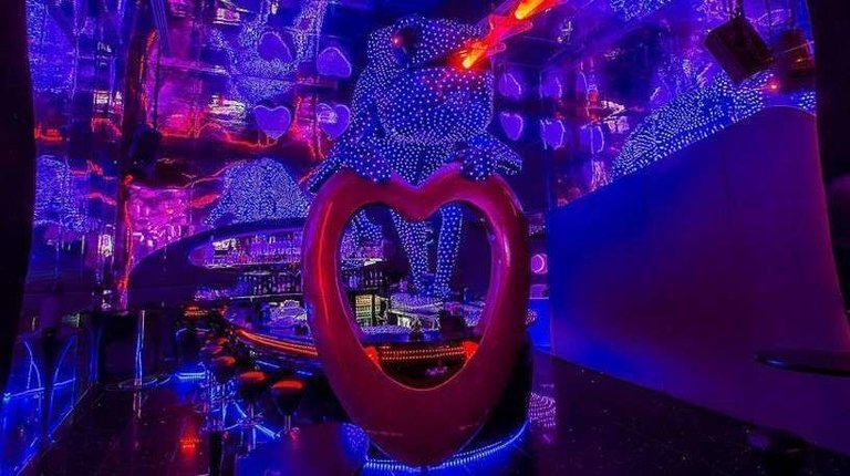 Club Chameleon en Dubai. 
