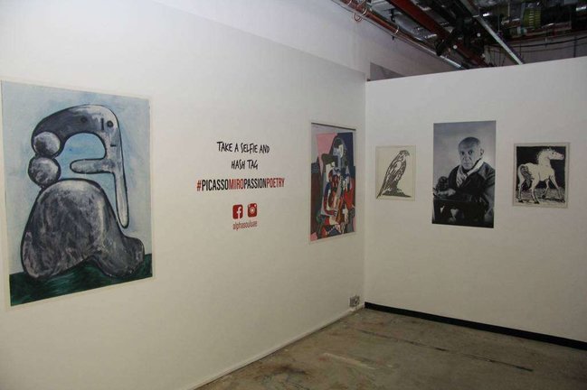 Exposición Picasso y Miró: pasión y poesía en el Burj Khalifa de Dubai. (EL CORREO)