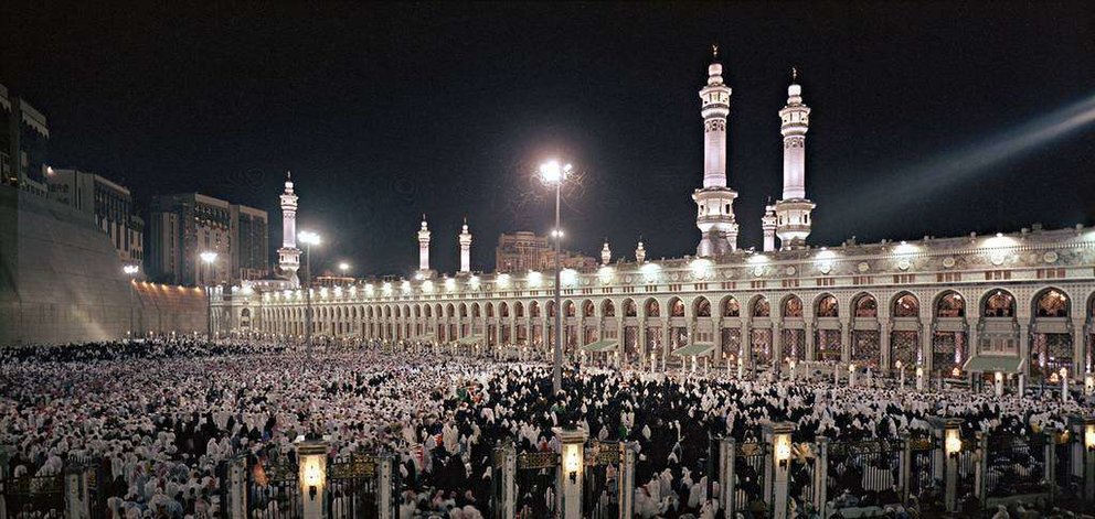 Imagen de La Meca en Arabia Saudita.