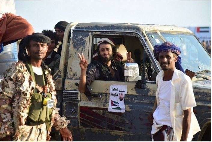 Miembros de la resistencia en Yemen.