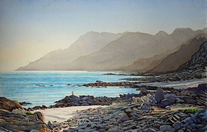 Una imagen de la costa de Omán.