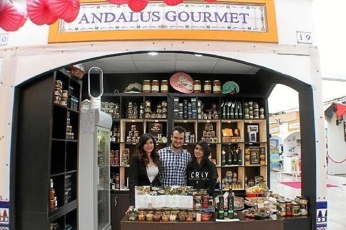 Tienda de Andalus Gourmet en Global Village.