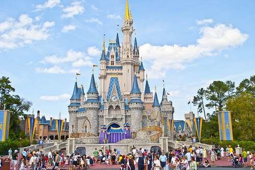 Una imagen del parque Disneyland en Estados Unidos.