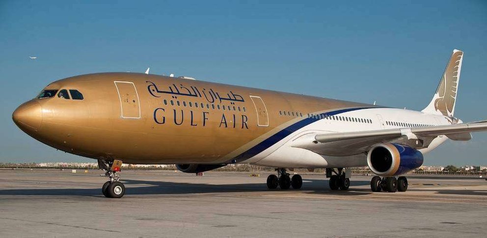 Un avión de Gulf Air, aerolínea nacional de Baréin.