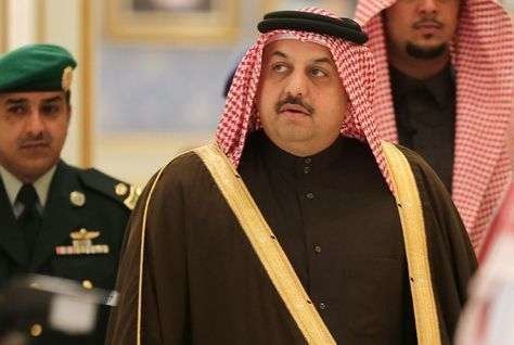 El ministro de Relaciones Exteriores de Qatar, Khalid bin Mohamed al-Attiyah.  