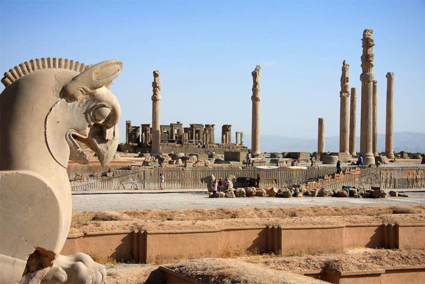 Persépolis, una de las principales atracciones turísticas de Irán.