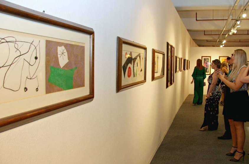 Exposición Picasso y Miró: pasión y poesía en el Burj Khalifa de Dubai. (EL CORREO)