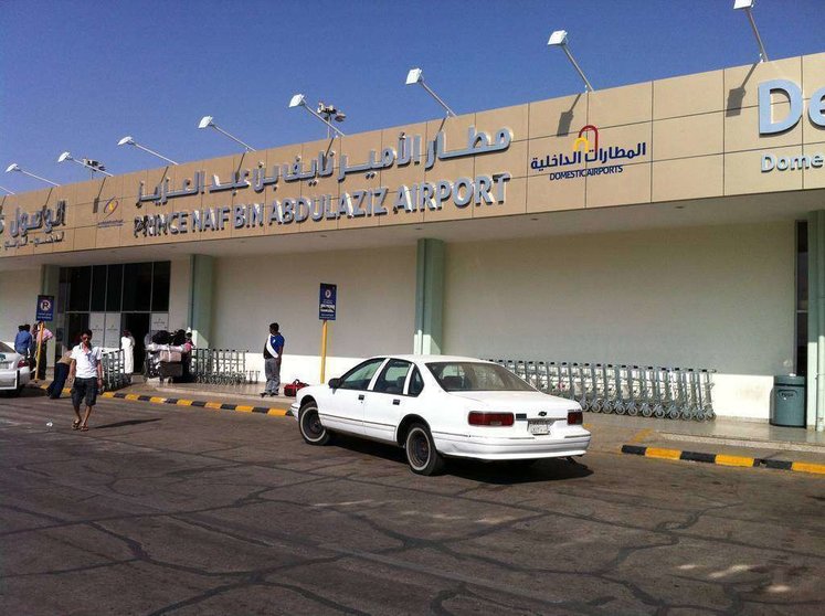 Aeropuerto de la zona de Buraidah en Arabia Saudita.