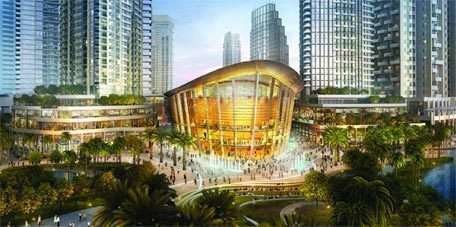 Una imagen de la Ópera de Dubai.