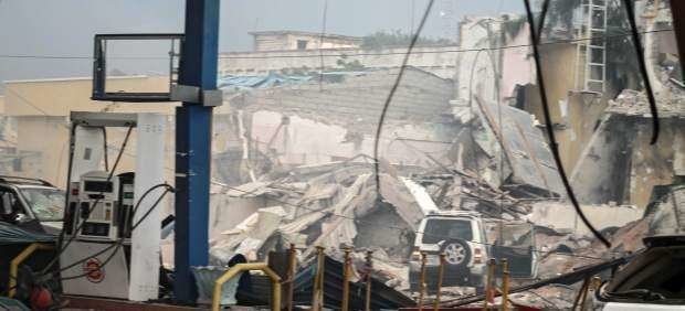 Un coche bomba ha atentado contra el hotel Nasa-Hablod en Mogadiscio, capital de Somalia.