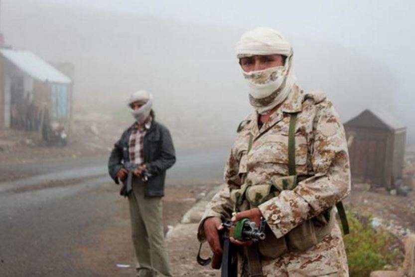 Un soldado de la Coalición Árabe en Yemen.