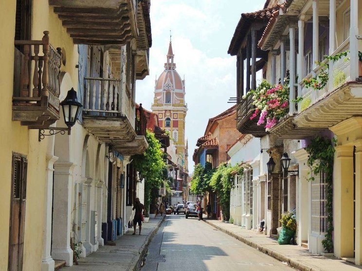 Imagen para el recuerdo de una calle del casco histórico de Cartagena. (Patricia Mogollón)