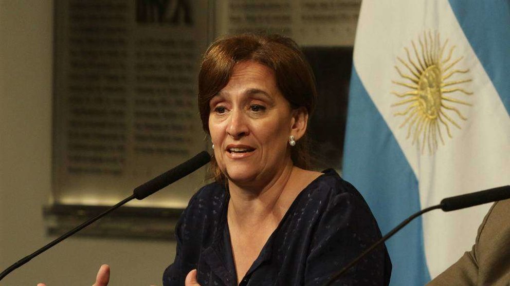 La vicepresidenta de Argentina, Gabriela Michetti.