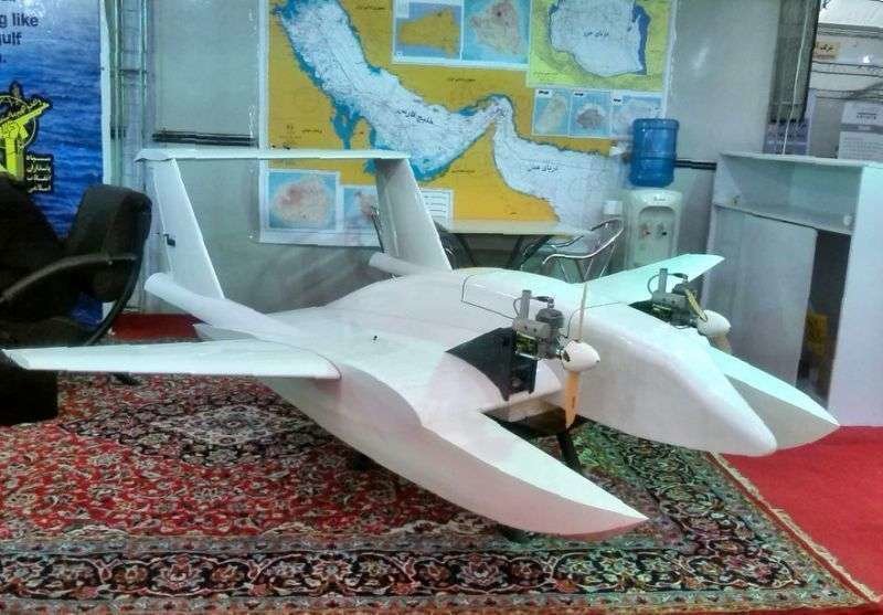 Una imagen del dron suicida iraní.