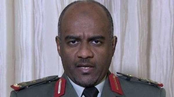El general Ahmed Al-Asiri, portavoz de la Coalición Árabe en Yemen.