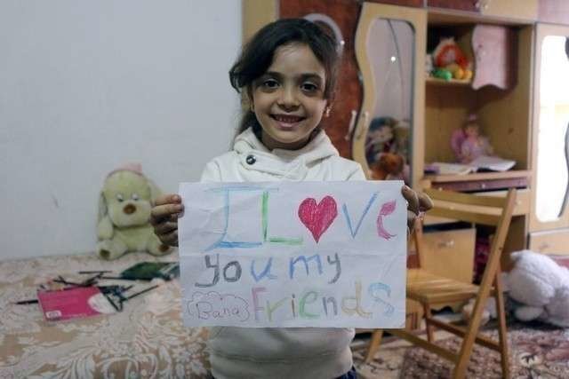 La niña siria de Alepo tiene más de 200.000 seguidores en Twitter.