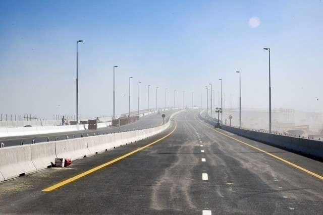 El nuevo puente hacia Deira Islands en Dubai.