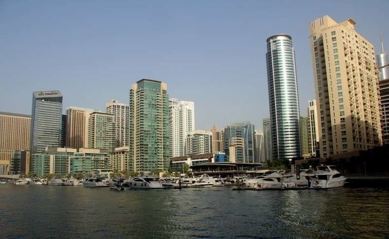 Vista de Dubai Marina. (EL CORREO)