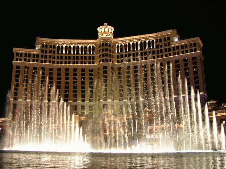 El hotel Bellagio en Las Vegas.