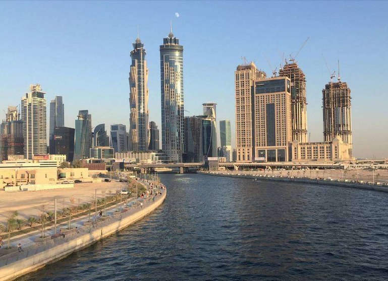 Una perspectiva del Canal de Dubai.. (MyMMerchan)