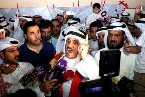 Liberado líder de la oposición de Kuwait y el ex MP Mussallam al-Barrak.  (AFP / Getty Images)