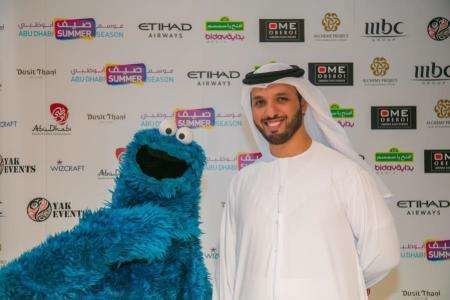 Mubarak Al Shamsi durante la presentación del programa de verano de Abu Dhabi. 