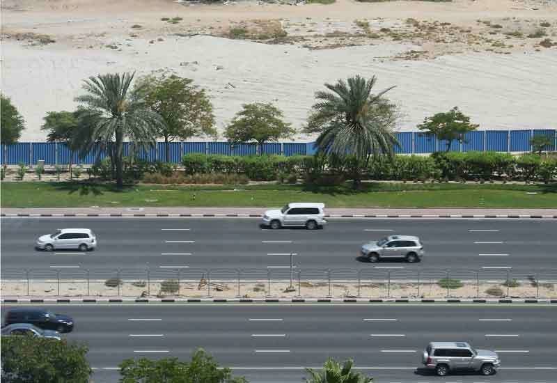 Una imagen de la carretera Emirates Road.