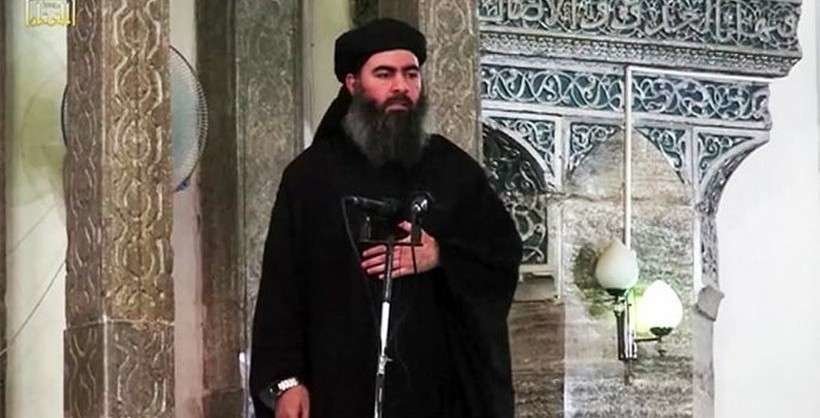 Líder del grupo terrorista Daesh, Abu Bakr al Bagdadi. 