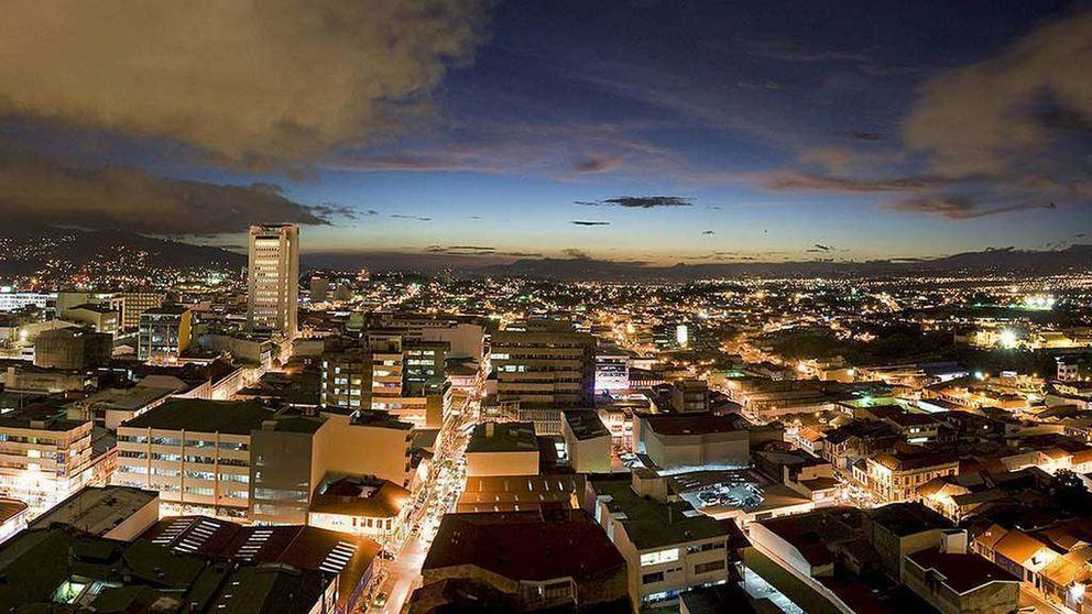 Imagen de San José, capital de Costa Rica.