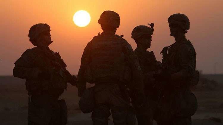 Soldados estadounidenses en una base en Irak.
