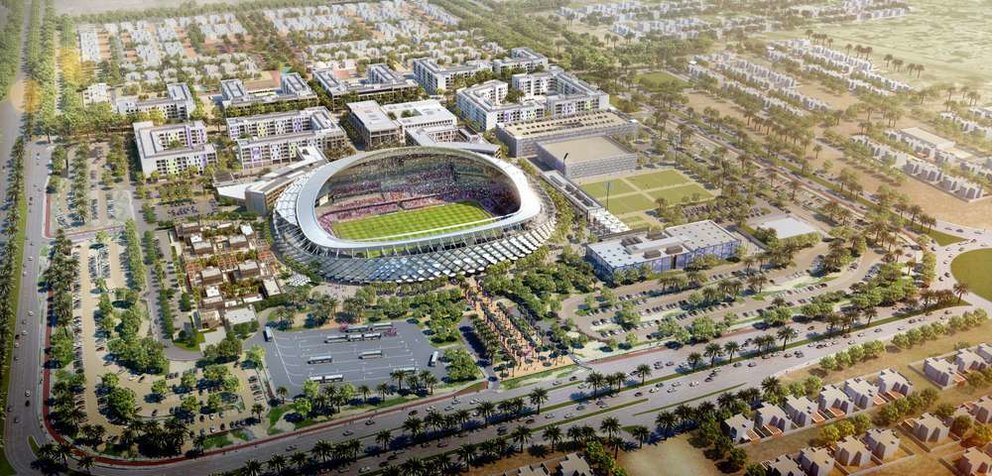 El estadio Hazza bin Zayed en la ciudad de Al Ain.