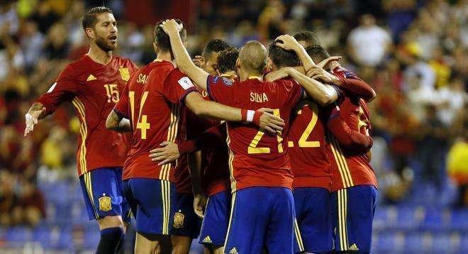 Una imagen de la selección española de fútbol.