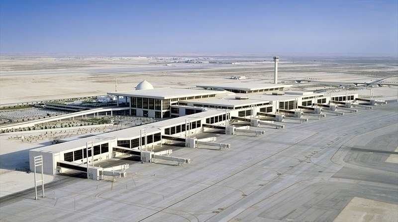 El Aeropuerto Internacional King Fahd en la ciudad saudí de Damman.
