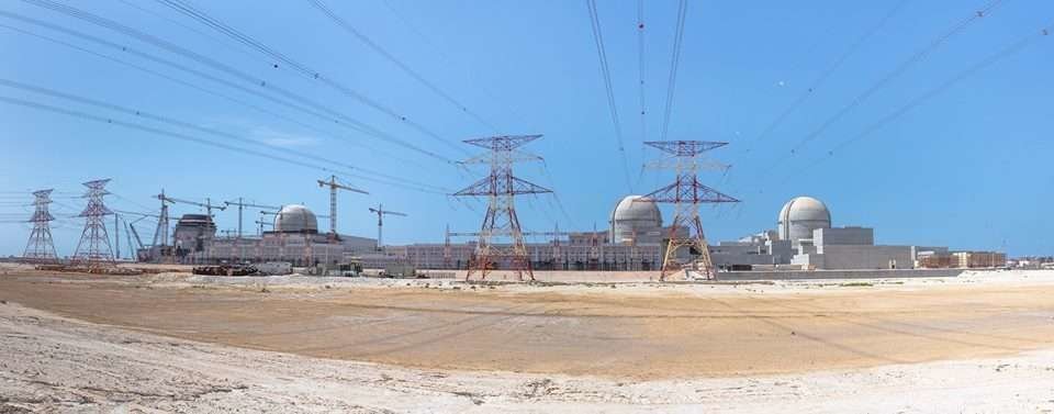 Central nuclear de Barakah. (Emirates Nuclear Energy Corporation)