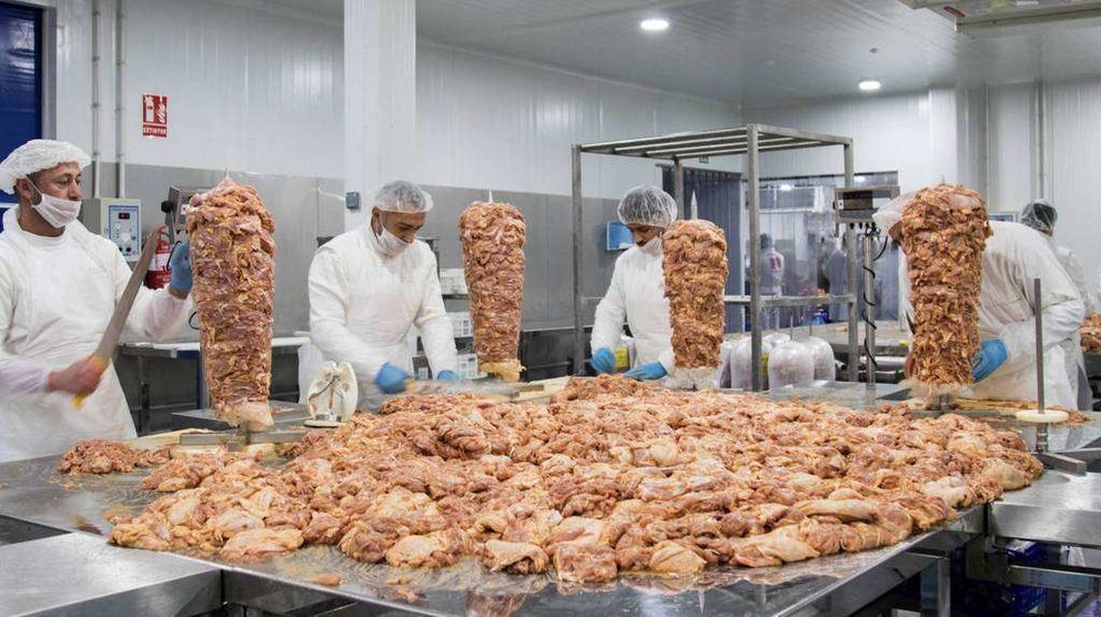 Industria de Kebab en España.