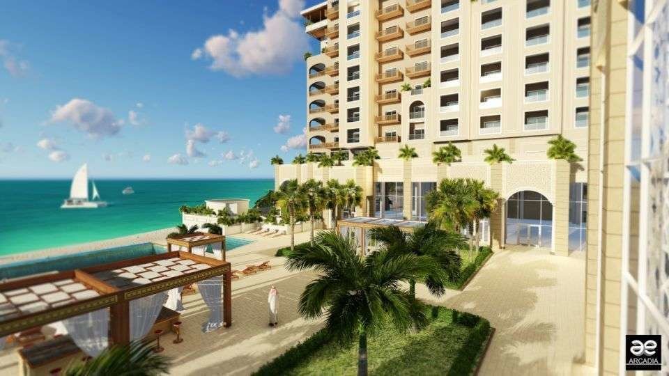 El futuro Anantara Sharjah Resort estará ubicado a pie de playa.