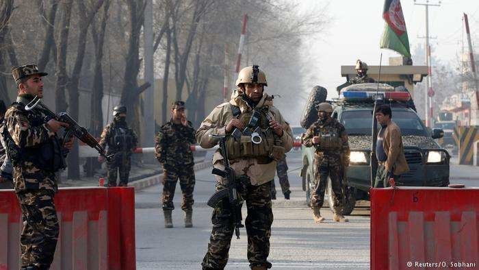 En la imagen de Reuters, fuerzas afganas.