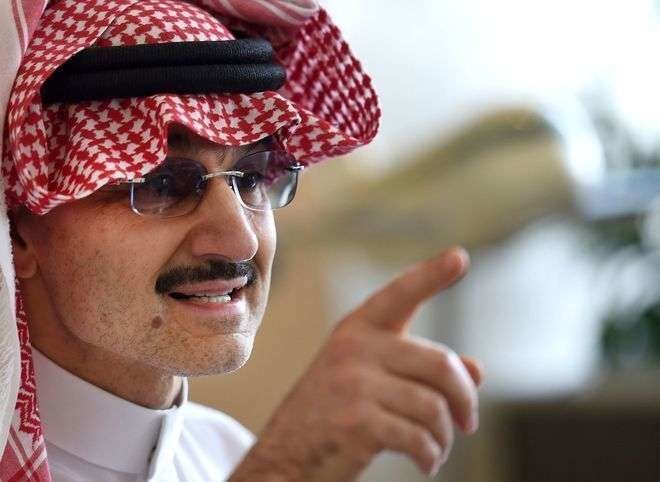 El multimillonario príncipe saudí Al Waleed bin Talal. (AFP)