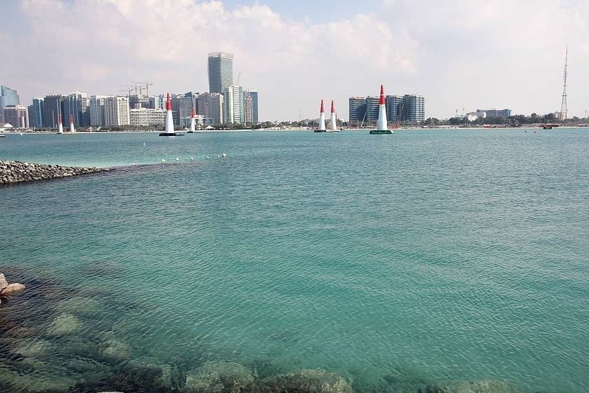 Imagen de la Corniche de Abu Dhabi. (EL CORREO)