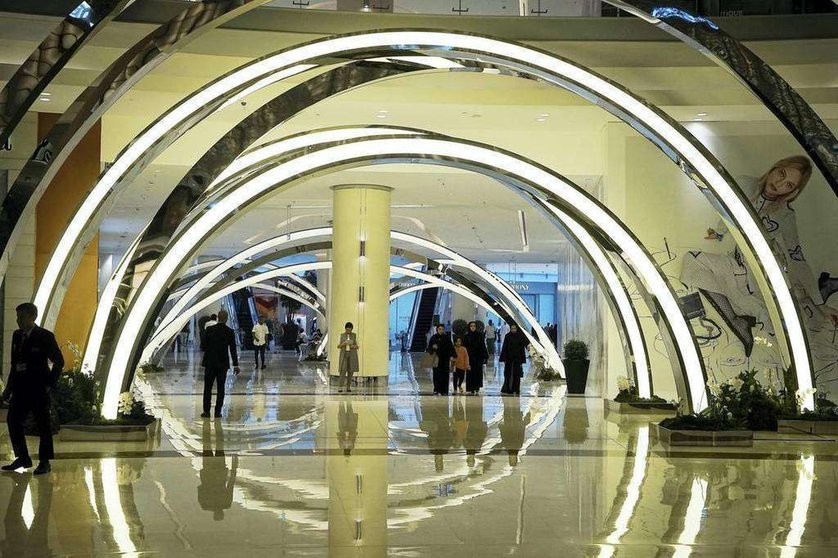 Una imagen de la nueva zona inaugurada en el Dubai Mall.