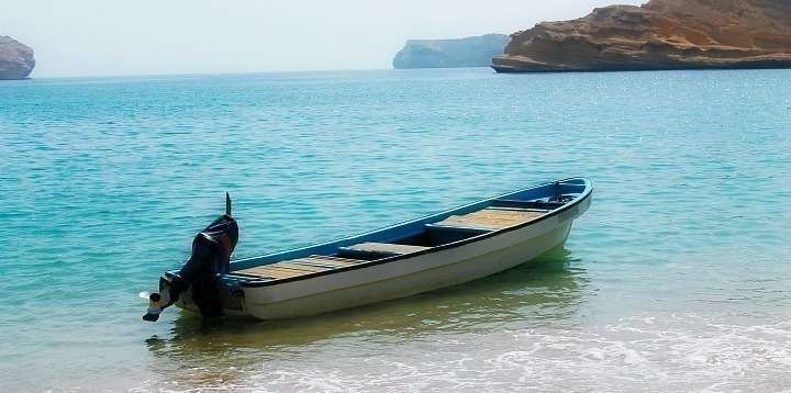 Playa de Omán. (EL CORREO)