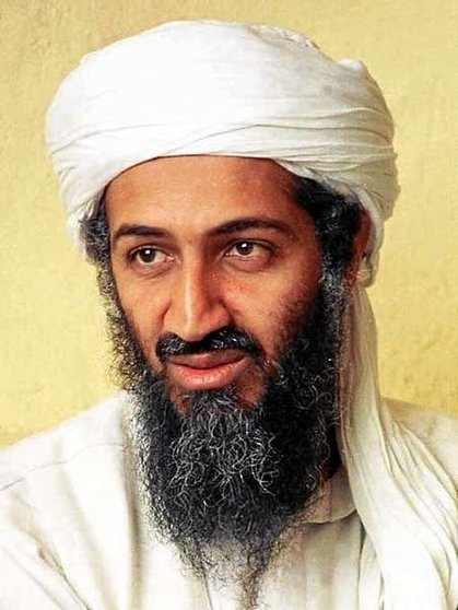 Una imagen de Osama bin Laden.