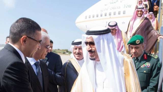 El Rey Salman ha su llegada a Marruecos. (SPA)