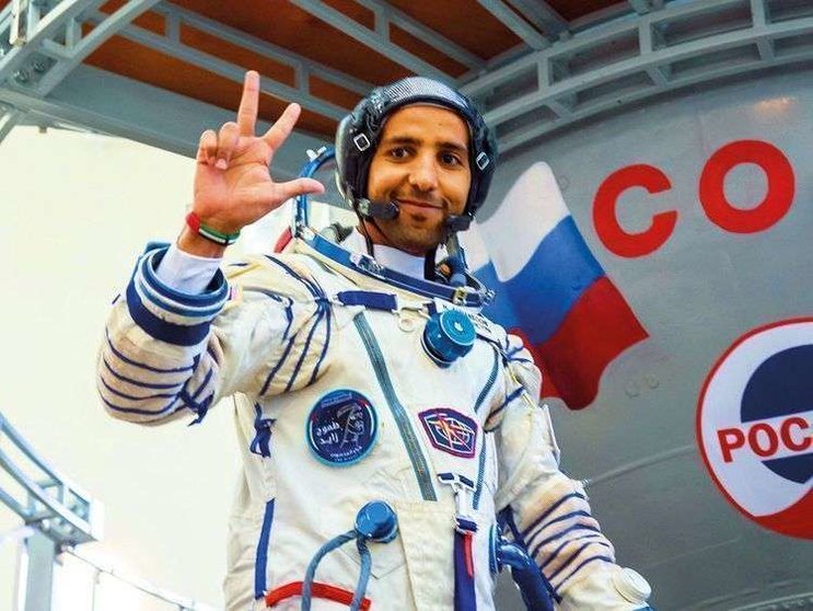 El astronauta emiratí Hazzaa Ali Almansoori. (WAM)