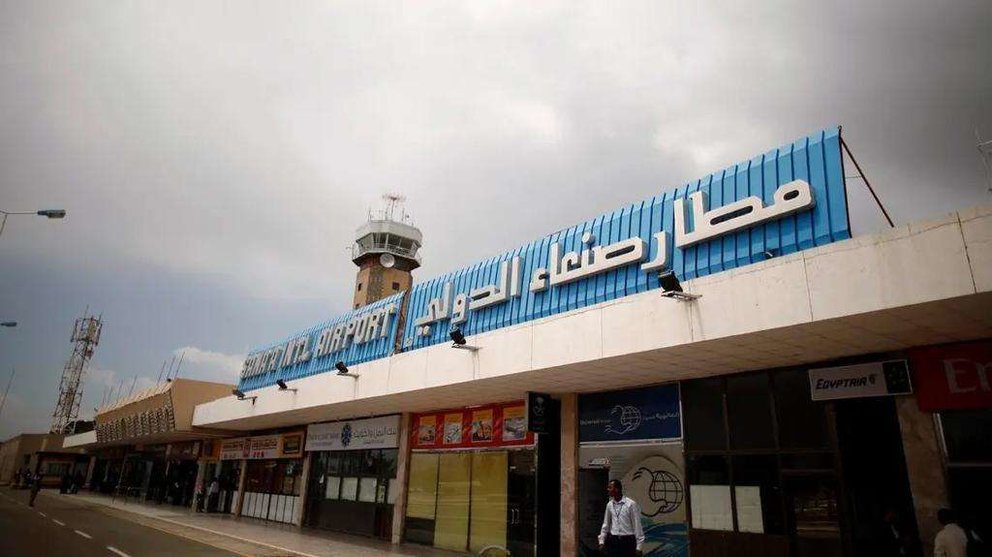 Aeropuerto de Saná, capital de Yemen. (Twitter)