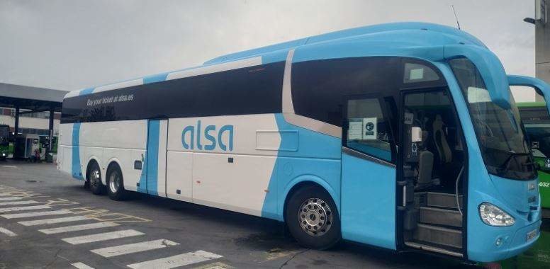Un autobús de la empresa española Alsa. (Alsa.es)