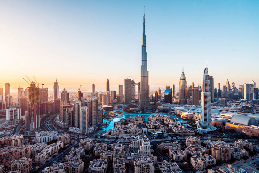 Una imagen del centro de Dubai