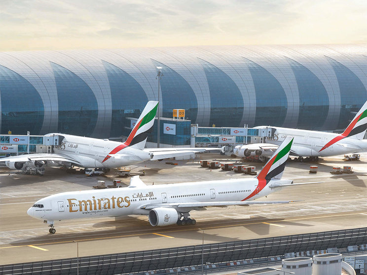 Una imagen del aeropuerto DXB. (Emirates)