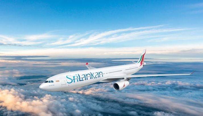 Un avión de SriLankan Airlines. (Twitter)