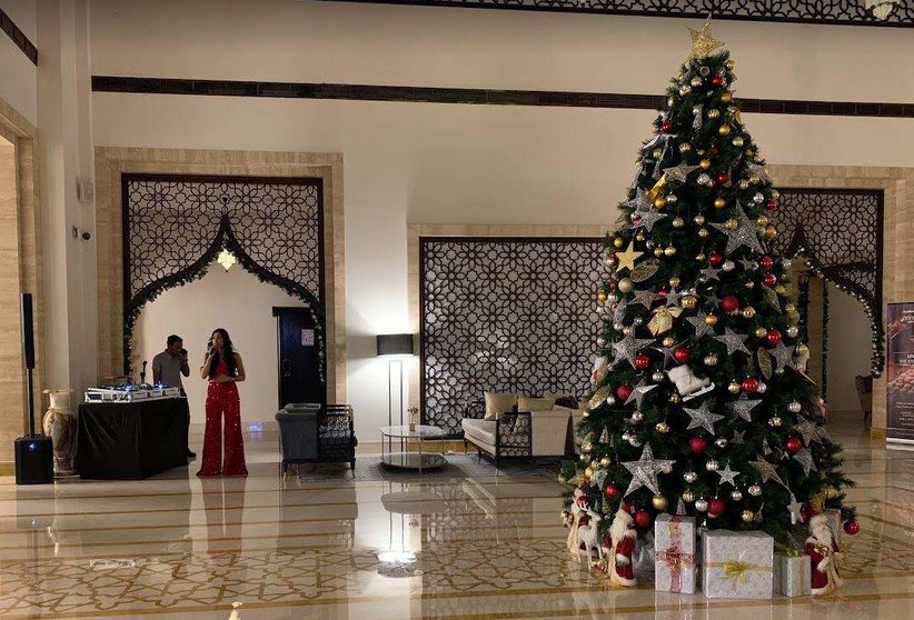 Una imagen del hotel Occidental Al Jaddaf Dubai por Navidad. (EL CORREO)
avidad